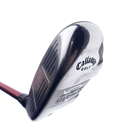 Used Callaway Big Bertha Diablo 3 Hybrid / 21 Degrees / Stiff Flex / Left-Handed