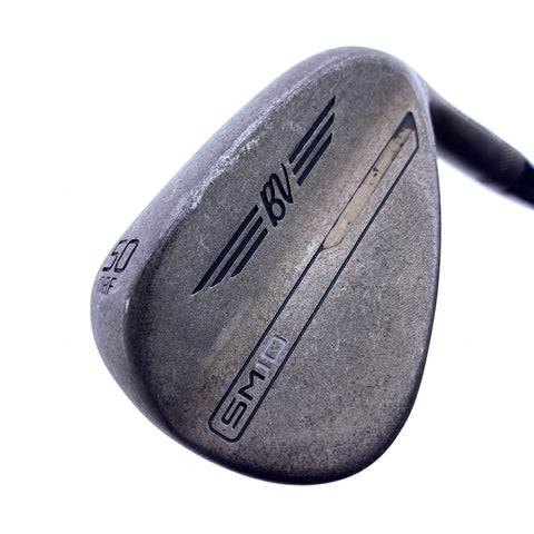 Used Titleist Vokey SM10 Raw Gap Wedge / 50.0 Degrees / Wedge Flex