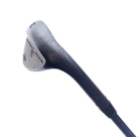 Used Wilson FG Tour PMP Oil Can PVD Lob Wedge / 60.0 Degrees / Stiff Flex