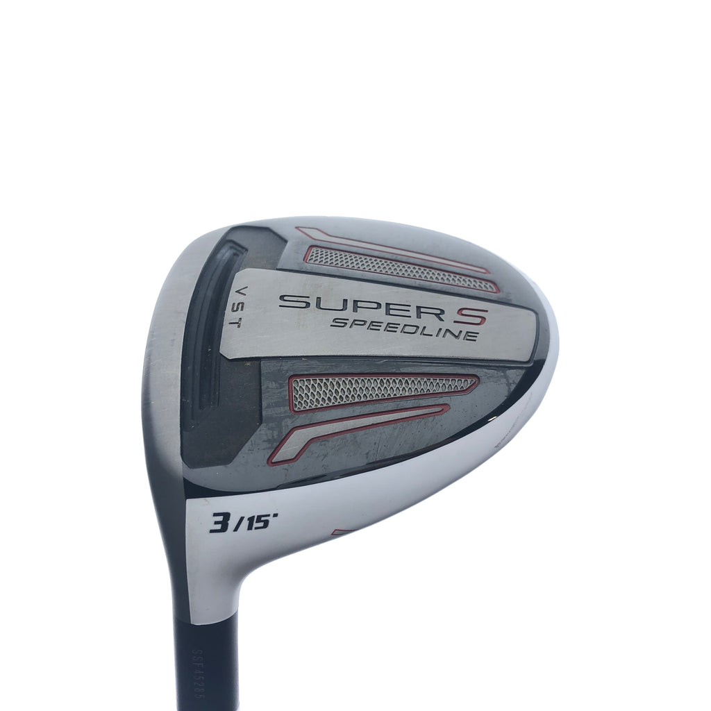 Used Adams Speedline Super S 3 Fairway Wood/15.0 Deg/Reg Flex/Left-Handed