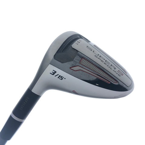 Used Adams Speedline Super S 3 Fairway Wood/15.0 Deg/Reg Flex/Left-Handed