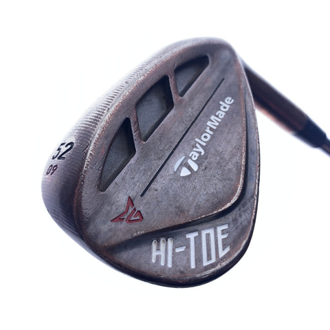 Used TaylorMade Hi-Toe RAW Gap Wedge / 52.0 Degrees / Wedge Flex