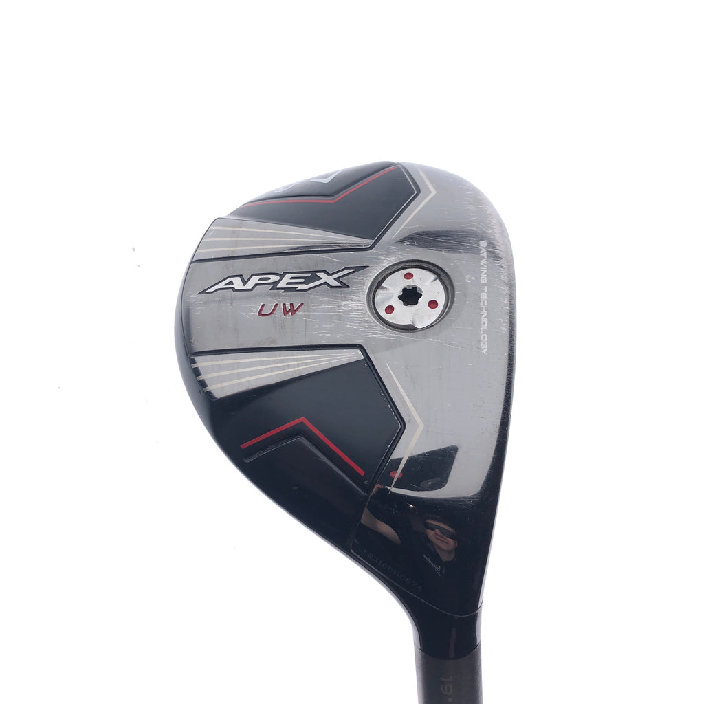 Used Callaway Apex UW 24 3 Hybrid / 19 Degrees / X-Stiff Flex - Replay Golf 