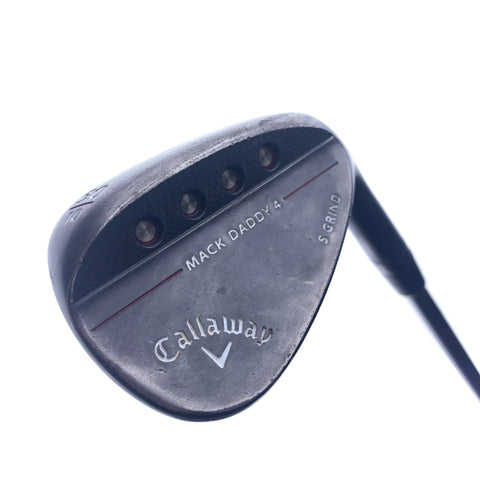 Used Callaway Mack Daddy 4 Black Gap Wedge / 50.0 Degrees / Stiff Flex