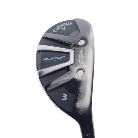 Used Callaway Rogue 3 Hybrid / 19 Degrees / Stiff Flex