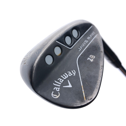 Used Callaway Jaws Raw Black 2020 Sand Wedge / 56.0 Degrees / Wedge Flex