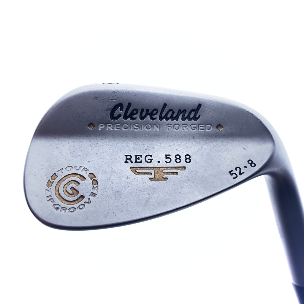 Used Cleveland Precision Forged Reg. 588 Gap Wedge / 52.0 Degrees / Wedge Flex