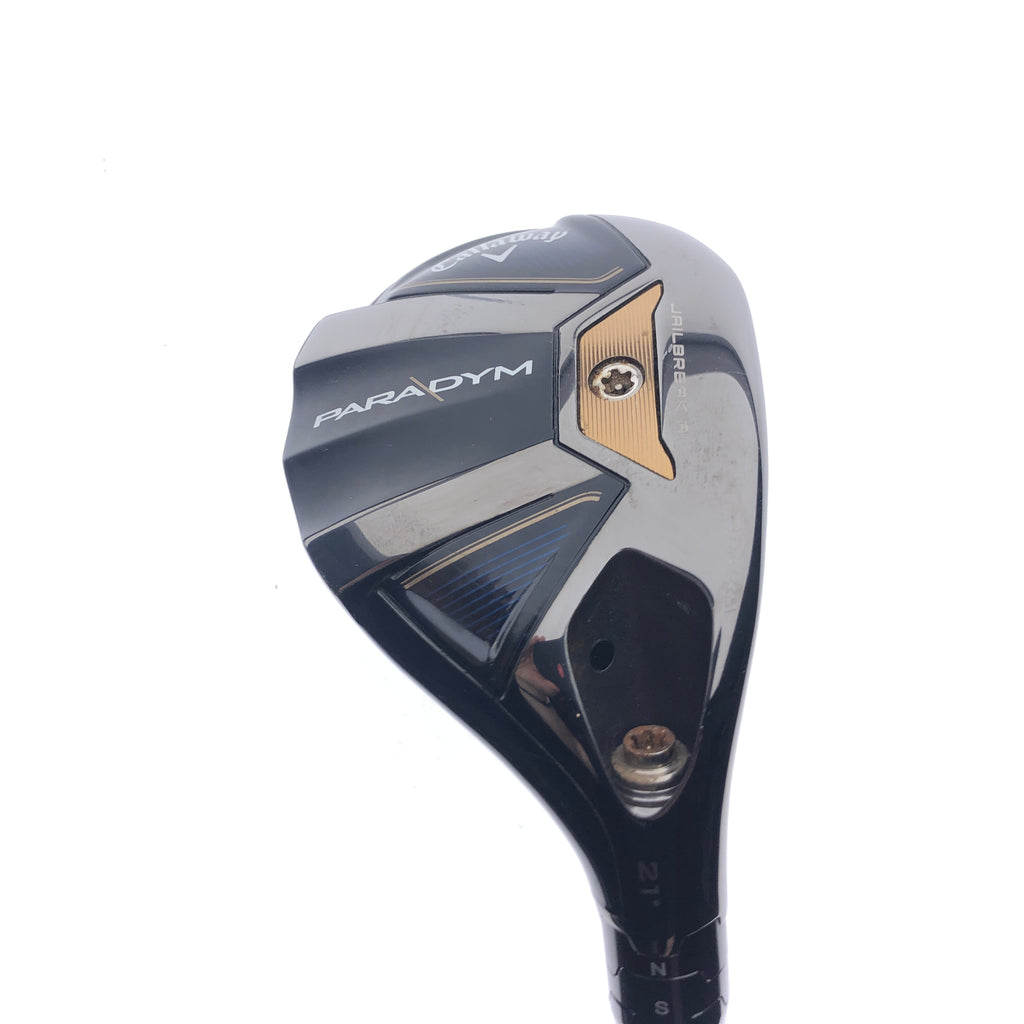 Used Callaway Paradym 4 Hybrid / 21 Degrees / Regular Flex - Replay Golf 
