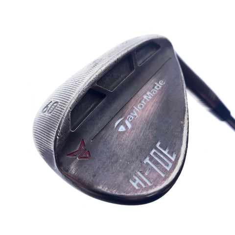 Used TaylorMade Milled Grind HI-TOE Lob Wedge / 60.0 Degrees / Wedge Flex