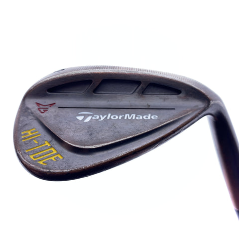 Used TaylorMade Hi-Toe RAW Lob Wedge / 60.0 Degrees / Wedge Flex