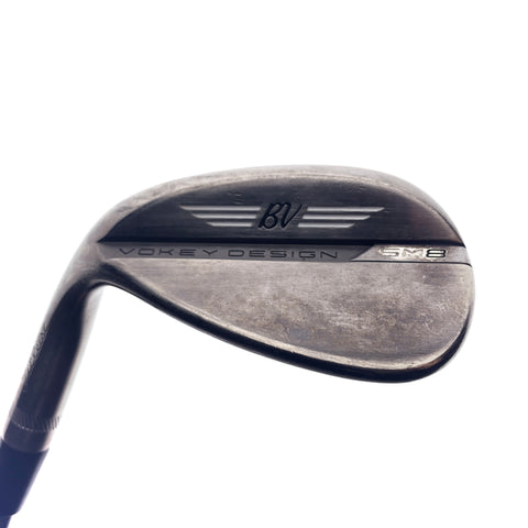 Used Titleist Vokey SM8 Brushed Steel SW / 54.0 Degrees / Wedge Flex /Left-Hand