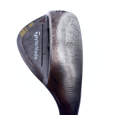 Used TaylorMade Hi-Toe RAW Lob Wedge / 60.0 Degrees / Wedge Flex