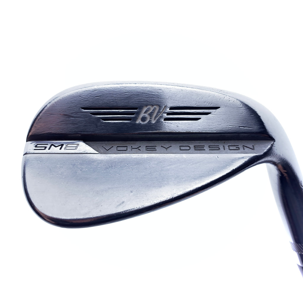 Used Titleist Vokey SM8 Tour Chrome Gap Wedge / 50.0 Degrees / Stiff Flex