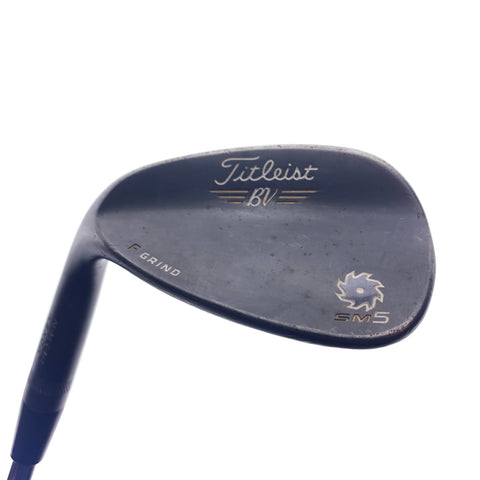 Used Titleist Vokey SM5 Raw Black SW / 54.0 Degrees / Wedge Flex / Left-Handed