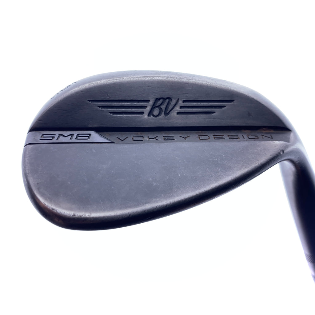 Used Titleist Vokey SM8 Jet Black Sand Wedge / 56.0 Degrees / Wedge Flex