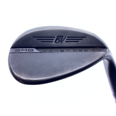 Used Titleist Vokey SM8 Jet Black Sand Wedge / 56.0 Degrees / Wedge Flex