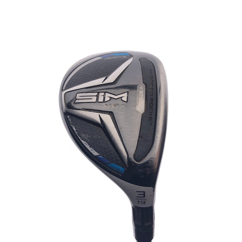 Used TaylorMade SIM Max 3 Hybrid / 19 Degrees / Stiff Flex