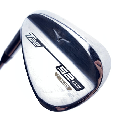 Used Mizuno T22 Gap Wedge / 52.0 Degrees / Stiff Flex / Left-Handed