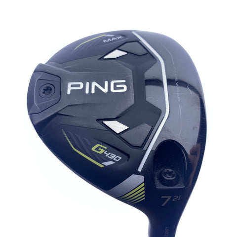Used Ping G430 Max 7 Fairway Wood / 21.0 Degrees / Regular Flex