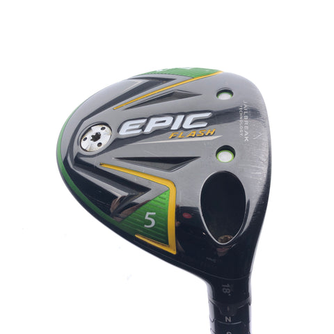 Used Callaway EPIC Flash 5 Fairway Wood / 18 Degrees / Regular Flex - Replay Golf 