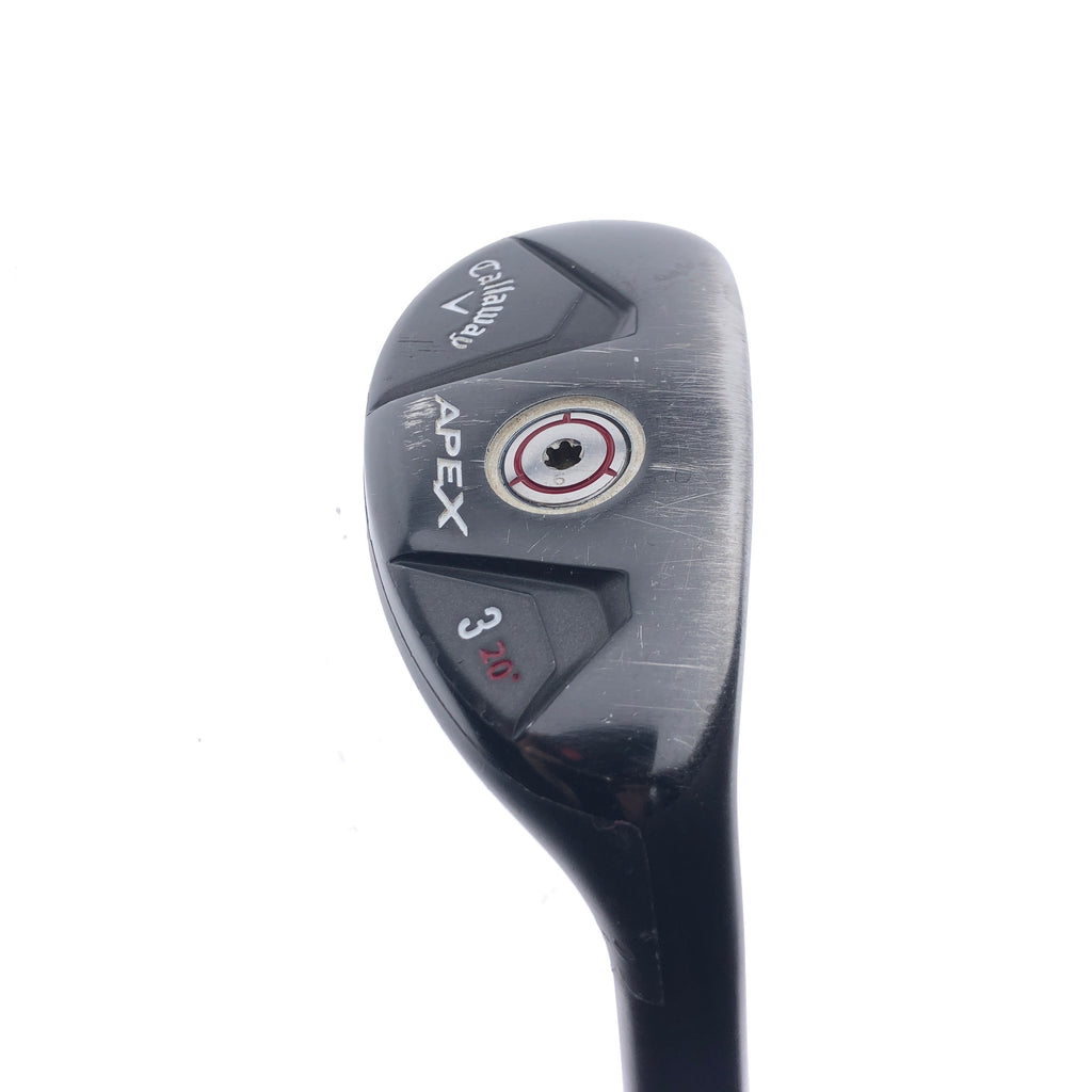 Used Callaway Apex 3 Hybrid / 20 Degrees / X-Stiff Flex - Replay Golf 
