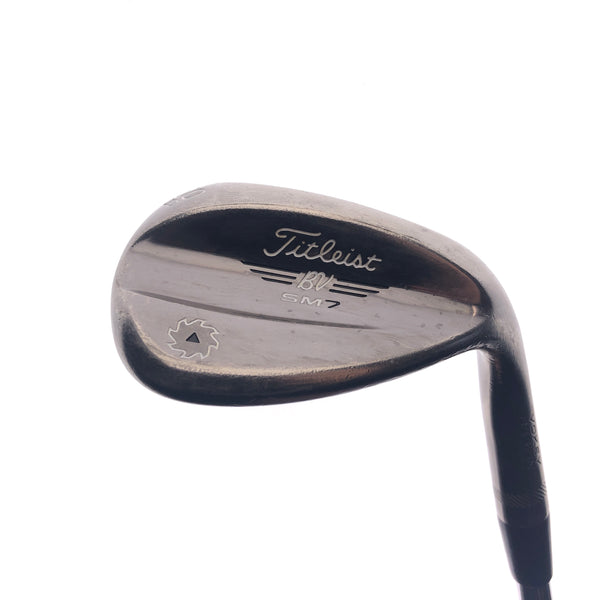 Used Titleist Vokey SM7 Brushed Steel Lob Wedge / 60.0 Degrees / Wedge Flex