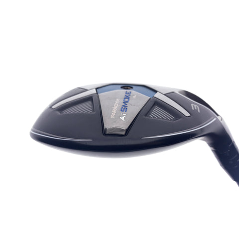 Used Callaway Paradym Ai Smoke HL 3 Hybrid / 18.0 Degrees / A Flex