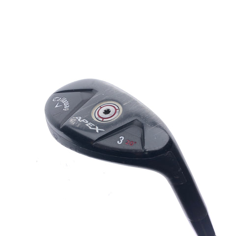 Used Callaway Apex 3 Hybrid / 20 Degrees / X-Stiff Flex - Replay Golf 