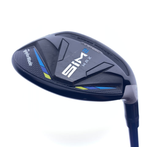 Used TaylorMade Sim2 Max Rescue 3 Hybrid / 19.0 Degrees / Regular Flex