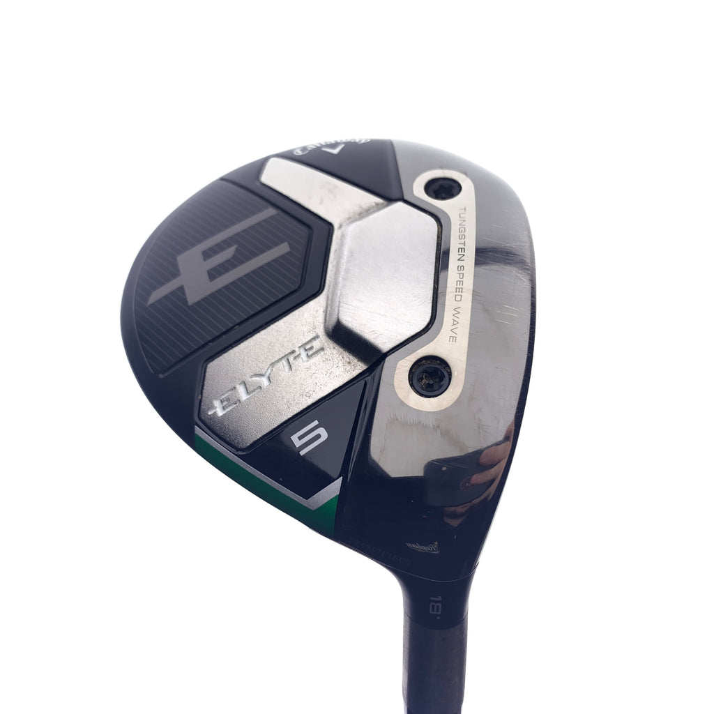 Used Callaway Elyte 5 Fairway Wood / 18.0 Degrees / Stiff Flex