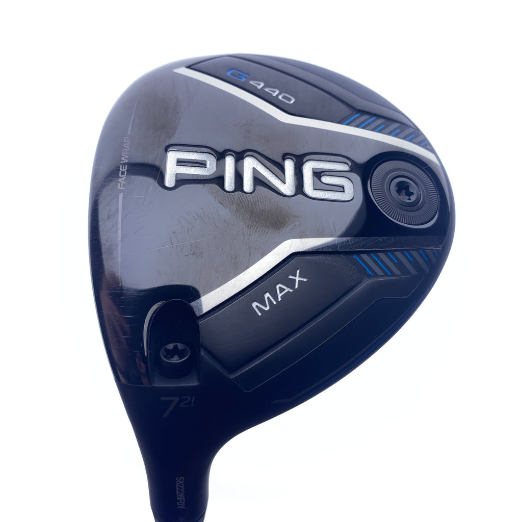 Used Ping G440 Max 7 Fairway Wood / 21.0 Degrees / Stiff Flex / Left-Handed