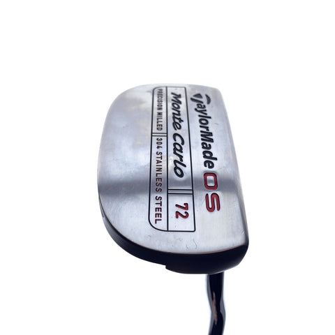 Used TaylorMade OS Monte Carlo 72 Putter / 35.5 Inches