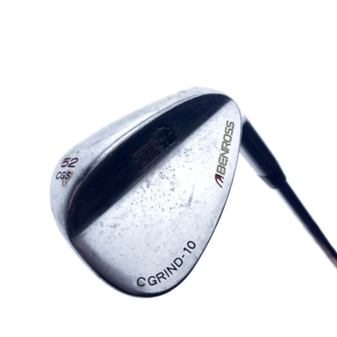 Used Ben Ross Zip It Gap Wedge / 52.0 Degrees / Regular Flex