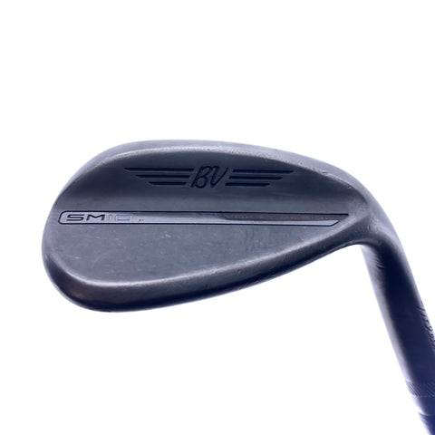 Used Titleist Vokey SM10 Jet Black Lob Wedge / 58.0 Degrees / Wedge Flex