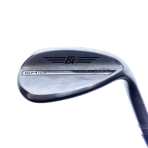 Used Titleist Vokey SM10 Tour Chrome Lob Wedge / 58.0 Degrees / Wedge Flex
