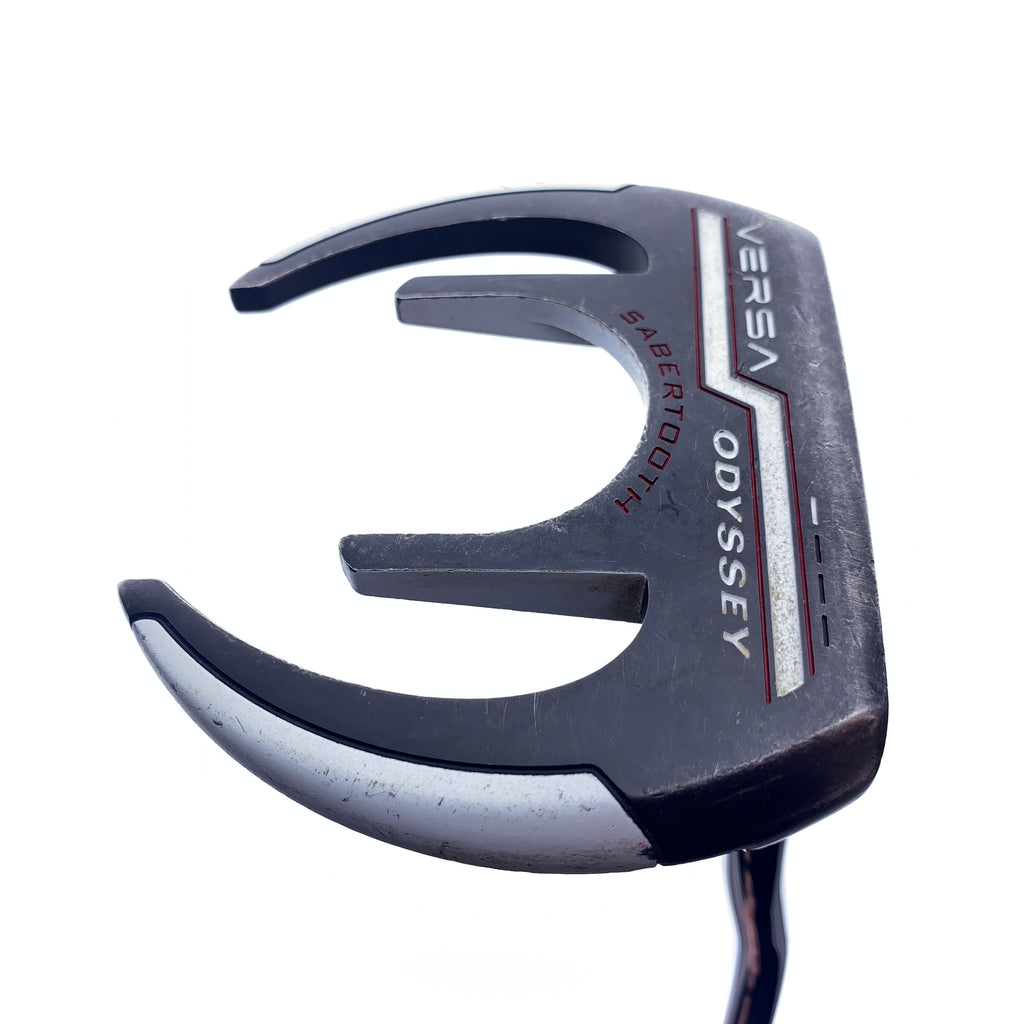 Used Odyssey Versa 90 Sabertooth Black Putter / 33.0 Inches