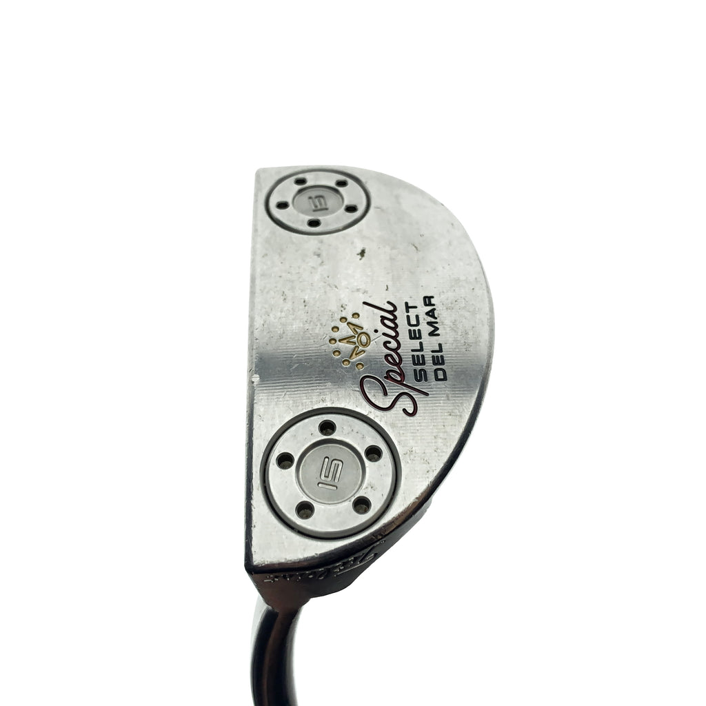 Used Scotty Cameron Special Select Del Mar Putter / 34.0 Inches / Left-Handed