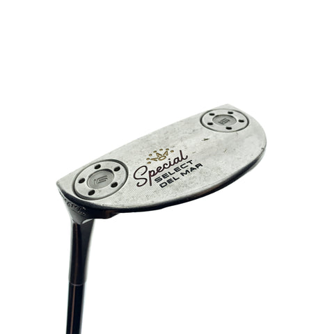 Used Scotty Cameron Special Select Del Mar Putter / 34.0 Inches / Left-Handed
