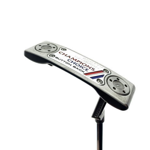 Used Scotty Cameron Champions Choice Button Back Newport + Putter / 35.0 Inches