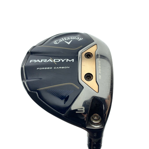 Used Callaway Paradym 3 Fairway Wood / 15.0 Degrees / Stiff Flex