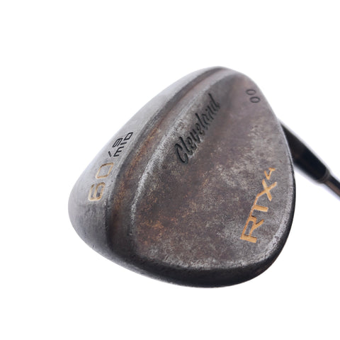 Used Cleveland RTX 4 Tour Raw Lob Wedge / 60.0 Degrees / Regular Flex