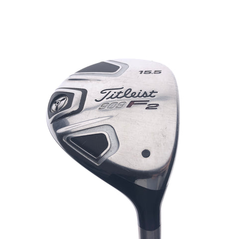 Used Titleist 909 F2 3 Fairway Wood / 15.5 Degrees / Stiff Flex
