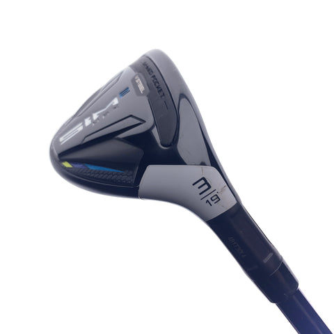 Used TaylorMade Sim2 Max Rescue 3 Hybrid / 19.0 Degrees / Stiff Flex