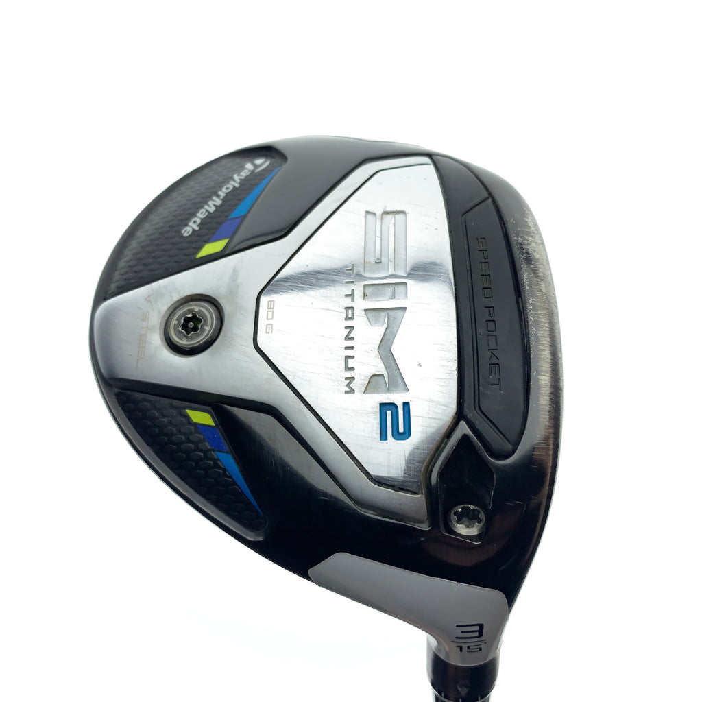 Used TaylorMade Sim2 Titanium 3 Fairway Wood / 15.0 Degrees / Regular Flex