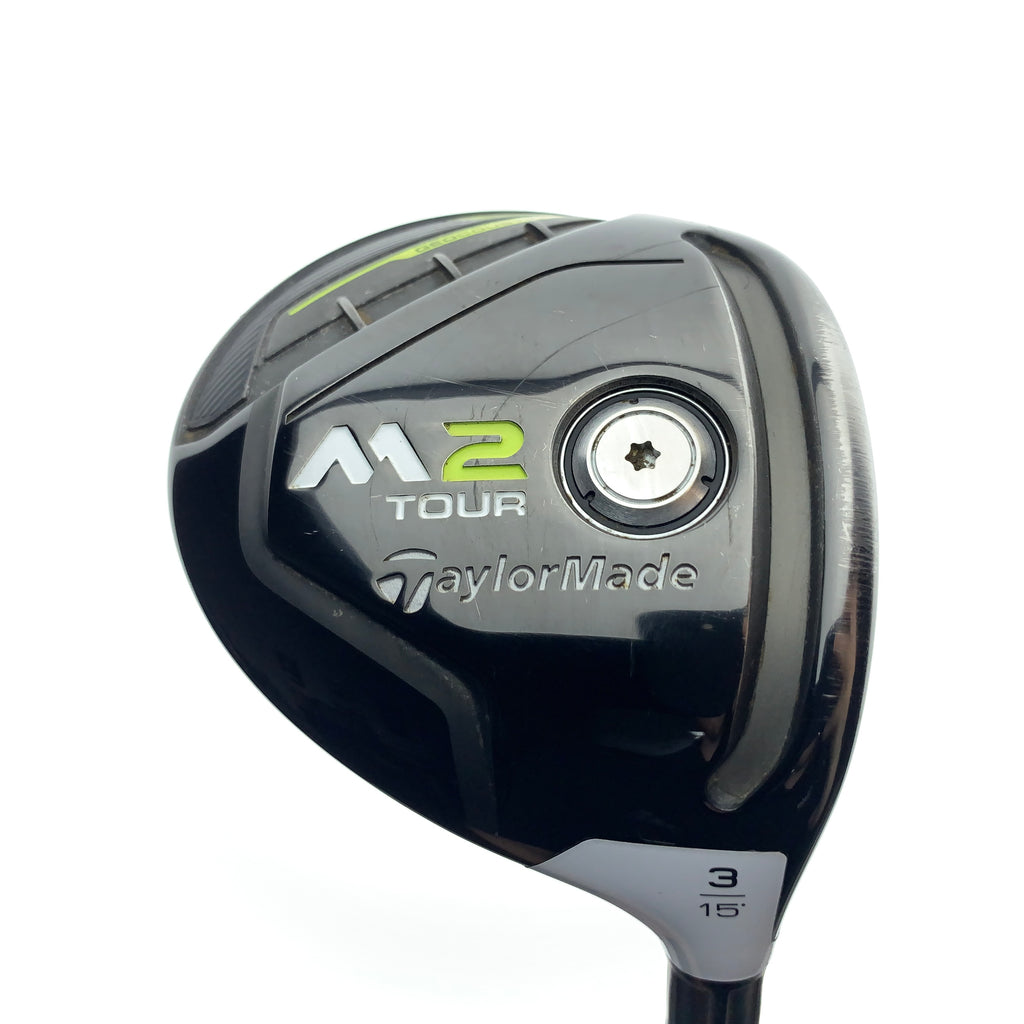 Used TaylorMade M2 Tour 2017 3 Fairway Wood / 15.0 Degrees / Stiff Flex
