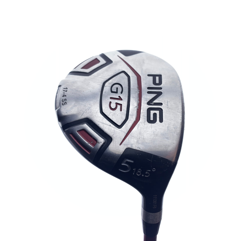 Used Ping G15 5 Fairway Wood / 18.5 Degrees / Regular Flex
