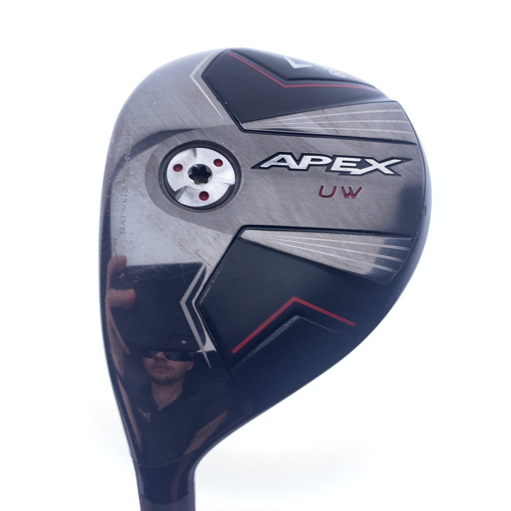 Used Callaway Apex UW 24 3 Hybrid / 19.0 Degrees / Stiff Flex / Left-Handed