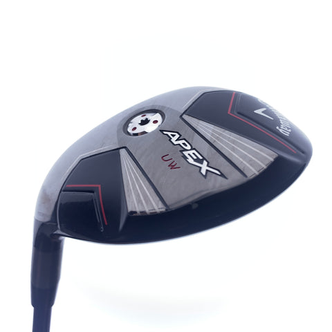 Used Callaway Apex UW 24 3 Hybrid / 19.0 Degrees / Stiff Flex / Left-Handed