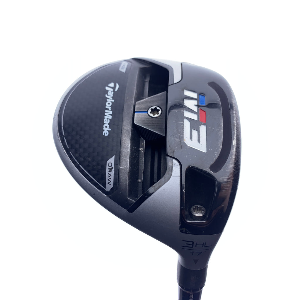 Used TaylorMade M3 3  HL Fairway Wood / 17.0 Degrees / Regular Flex