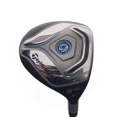 Used TaylorMade Jetspeed 5  HL Fairway Wood / 21 Degrees / Senior Flex